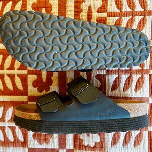 Papillio by Birkenstock Arizona Platform Sandals – Black (EU 41 / US 10)